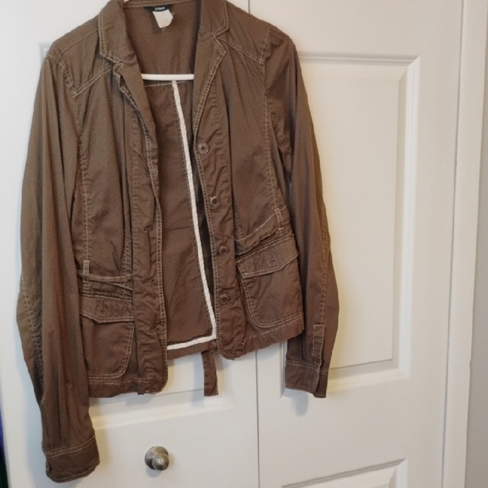 J. Crew Brown Blazer Jacket